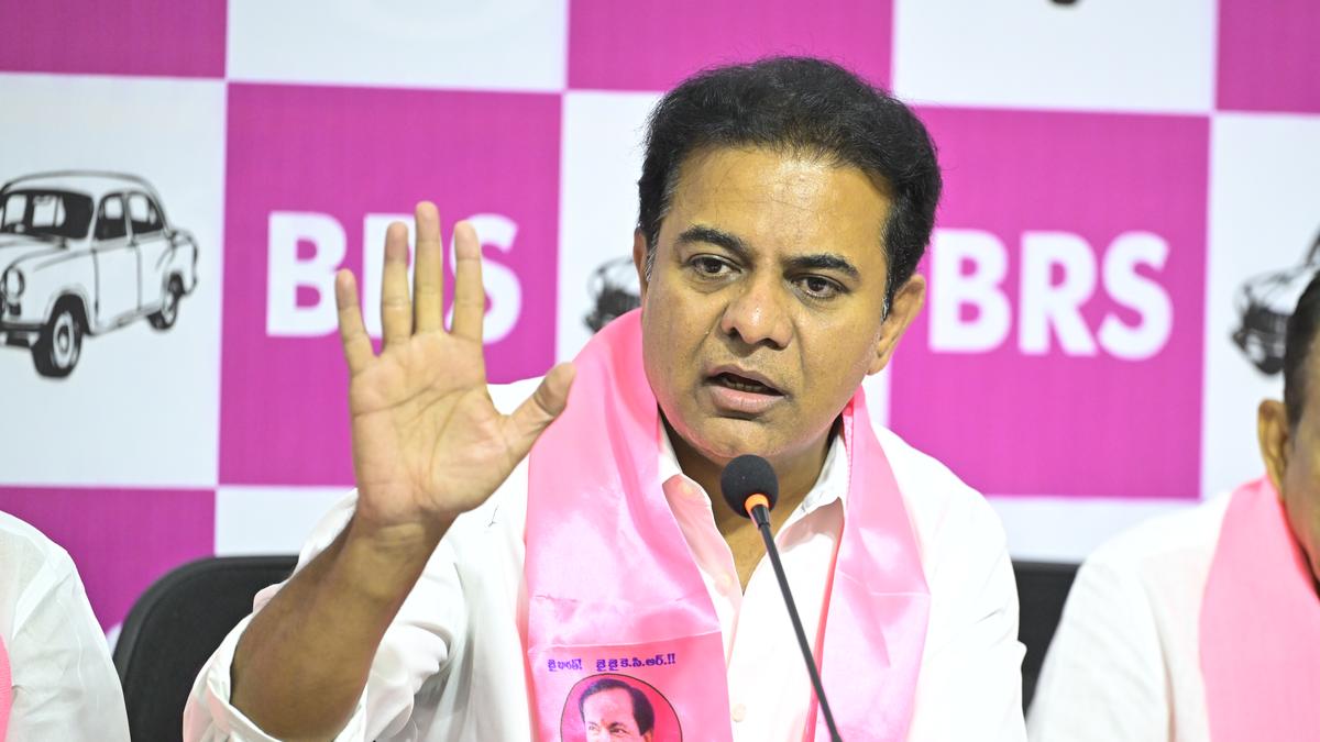 KTR Linked BRS vote In Vice President Election To Urea supply For Telangana