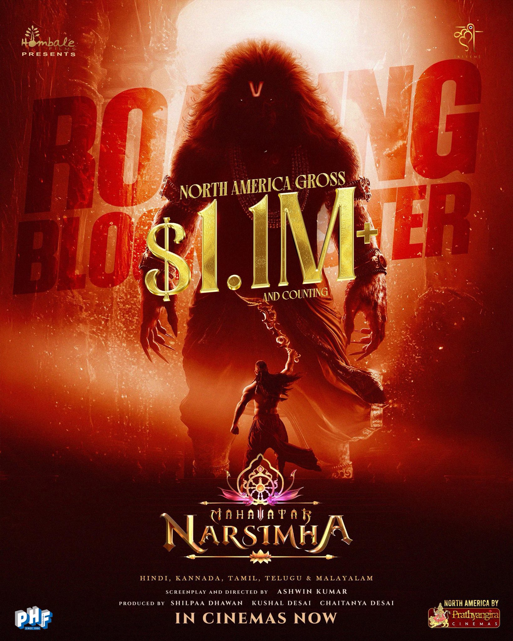 Mahavatar Narsimha Shatters Records in the USA: Another Major Milestone Crossed