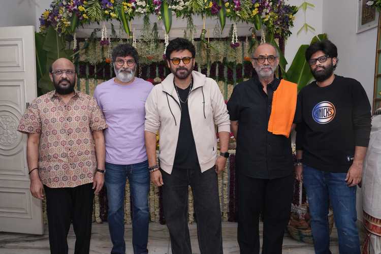 Trivikram-Venkatesh Film Officially Announced