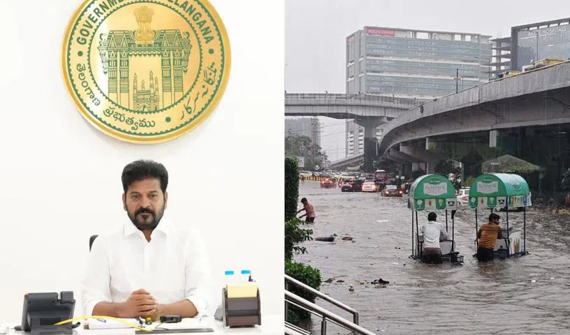 CM Revanth Reddy warns people over Heavy Rains, Asks officials To Be on High Alert