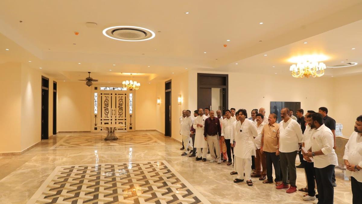 AP Deputy CM Pawan Kalyan Inspects Rushikonda Buildings