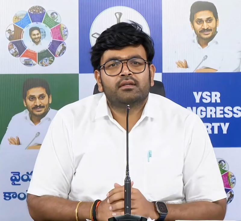 YSR, Jagan Brought Krishna waters To Kuppam, Not Chandrababu, claims YCP MLC Bharat
