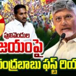 CM Chandrababu First Reaction on Pulivendula ZPTC By-Elections Results