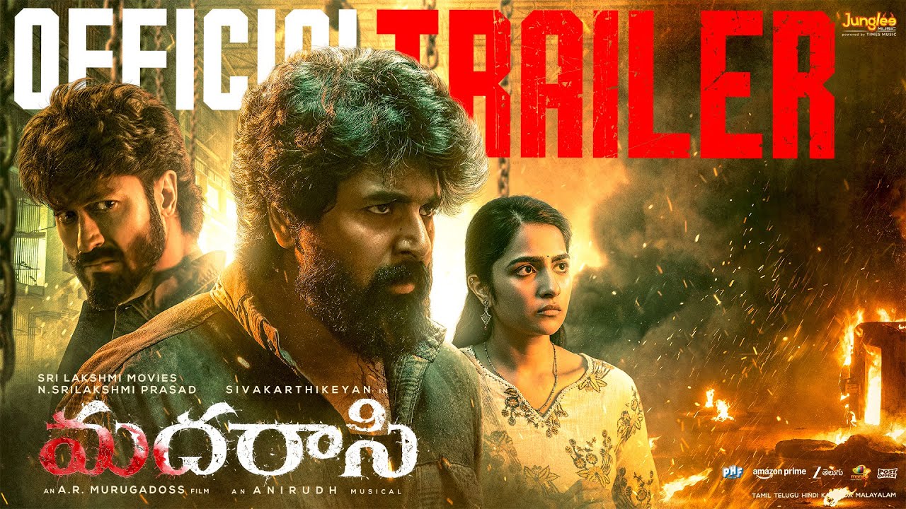 Madharaasi Trailer: Sivakarthikeyan’s Intense Action & Vidyut Jammwal’s Powerful Performance