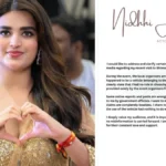 Nidhi Agarwal Clarifies Controversy Over Use of Government Vehicle During Bhimavaram Event