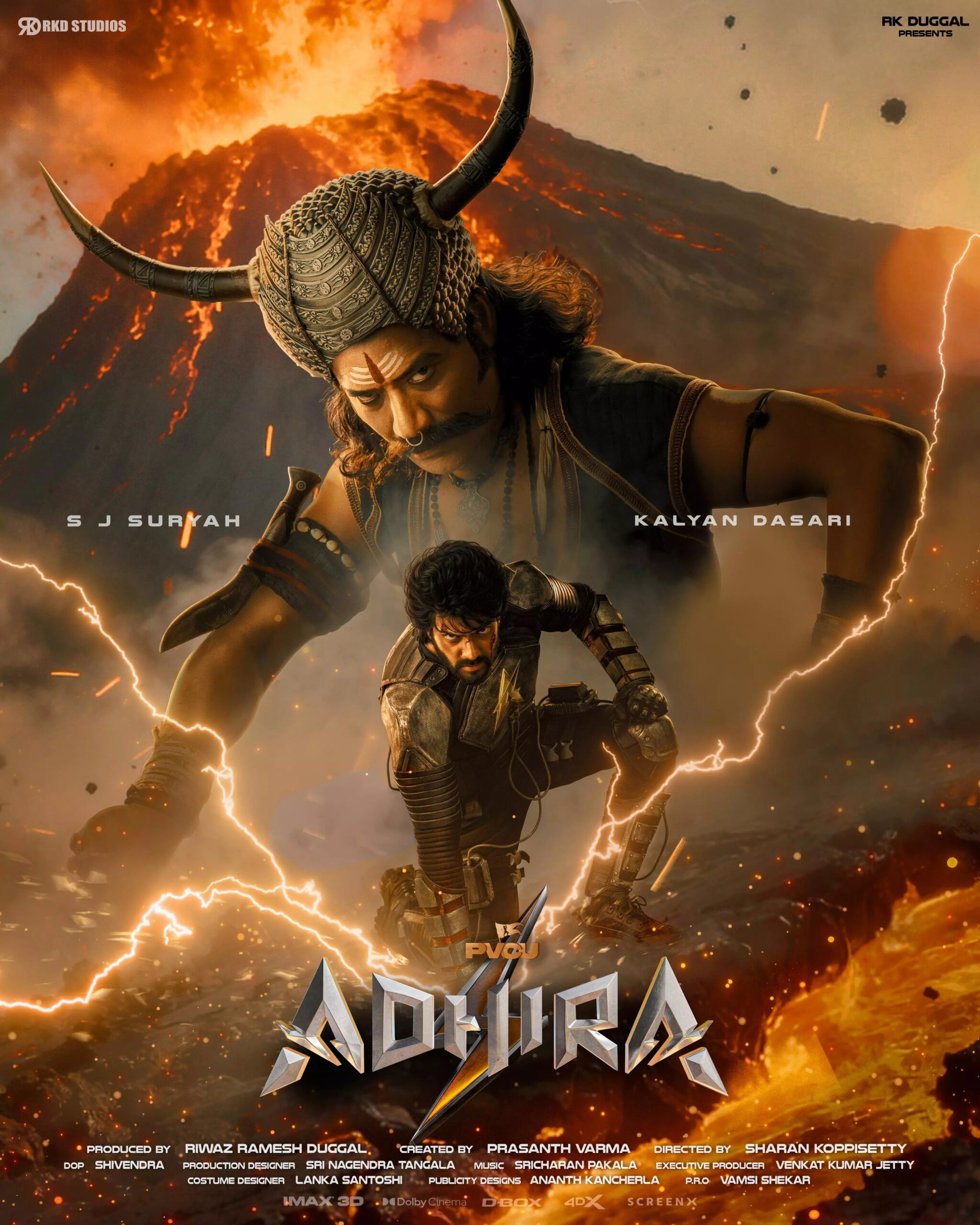 SJ Suryah Turns Villainous in Upcoming Superhero Spectacle Adhira