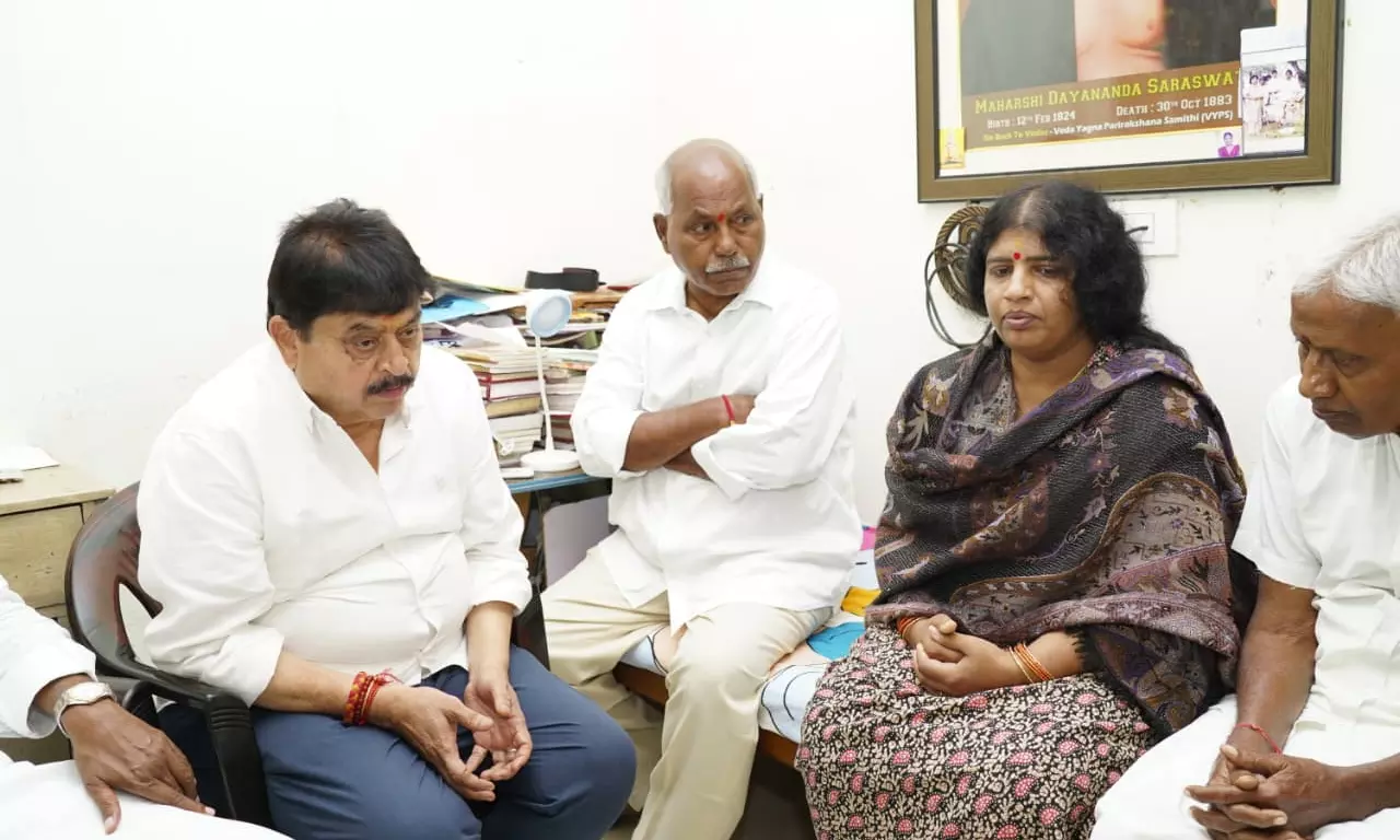 Soon After BJP Team Met Former DSP Nalini, Collector went To promise settlement of Her Retirement Issues