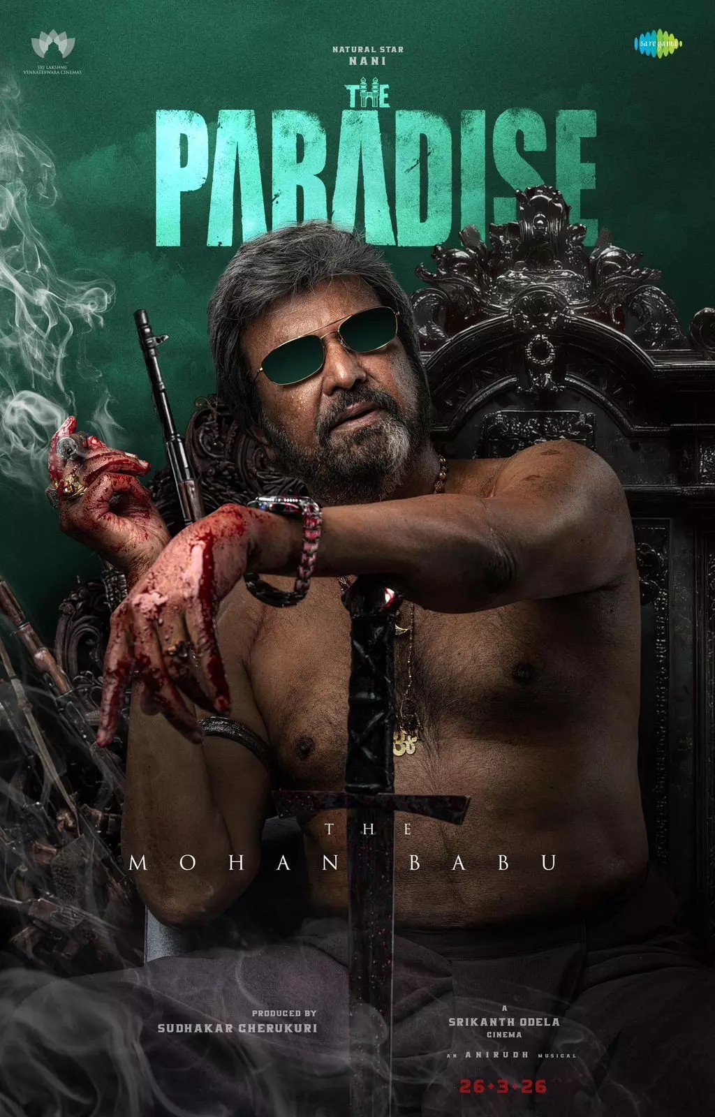 Nani’s The Paradise: Mohan Babu’s Stunning First Look Creates a Buzz