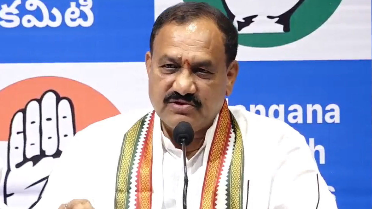 TPCC Chief Mahesh Goud slams BJP stopping BC Reservation Bill from becoming a law
