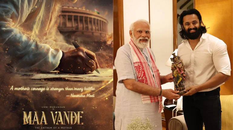 Unni Mukundan to Portray Narendra Modi in Biopic ‘Maa Vande’; Poster Released