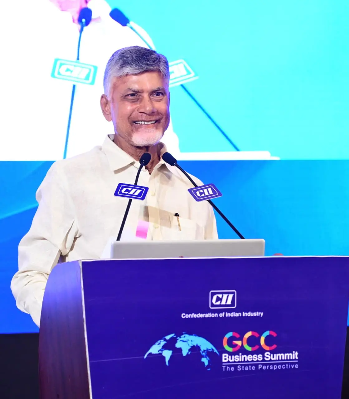 CM Chandrababu says Best Eco system prevailing In Visakhapatnam To set Up Industries