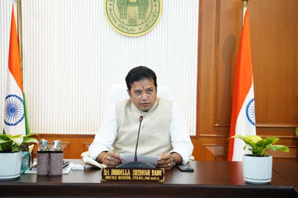 Minister Sridhar Babu Invites Italian Firms To Invest In Aerospace, Defence sectors