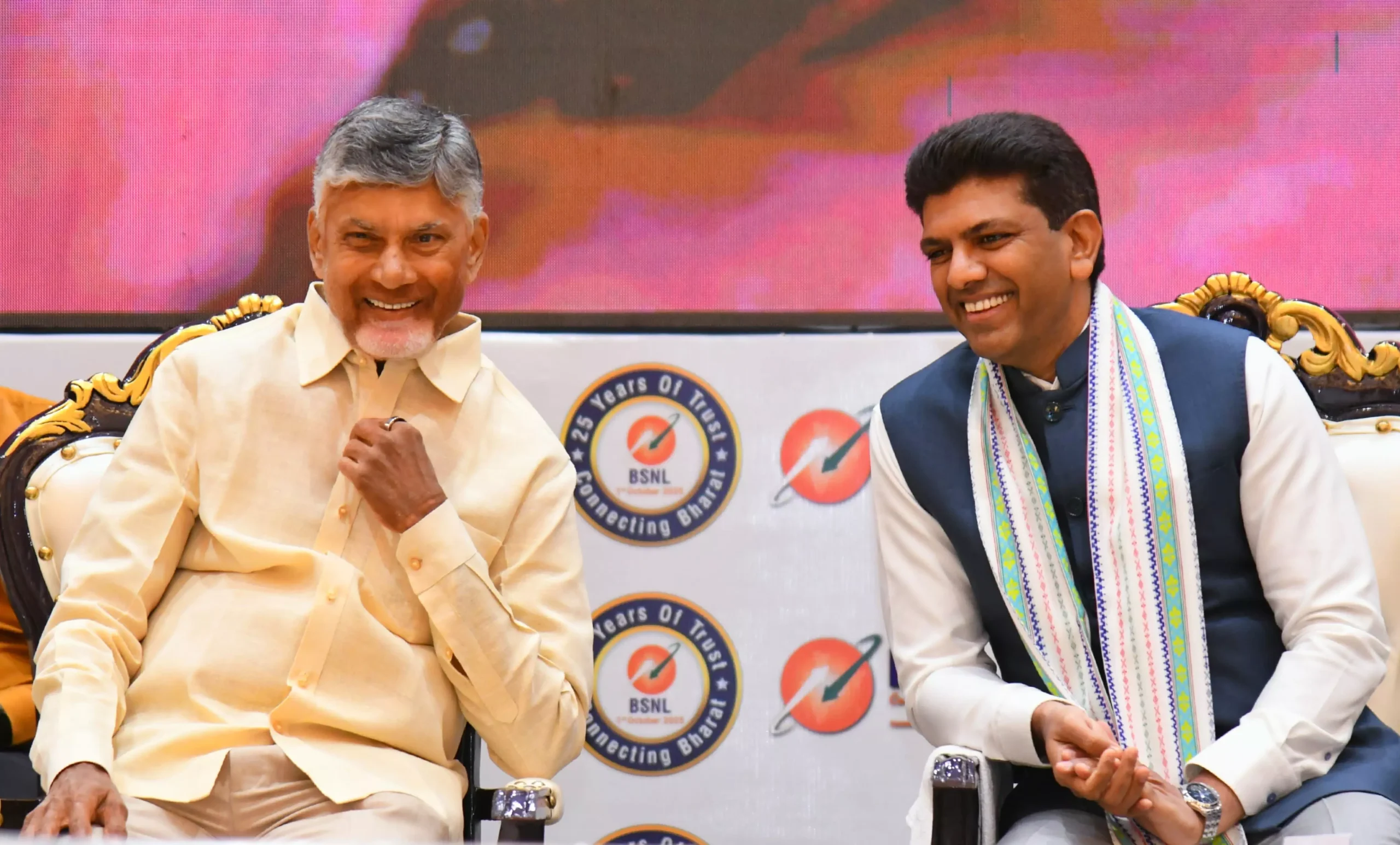 CM Chandrababu says Connectivity Revolution came with Indigenous 4G Network