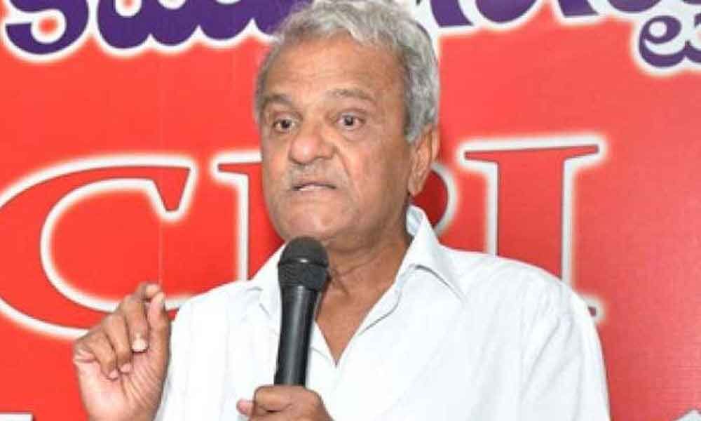 CPI Secretary Narayana Asks Two Former Telugu CMs To Attend Assembly