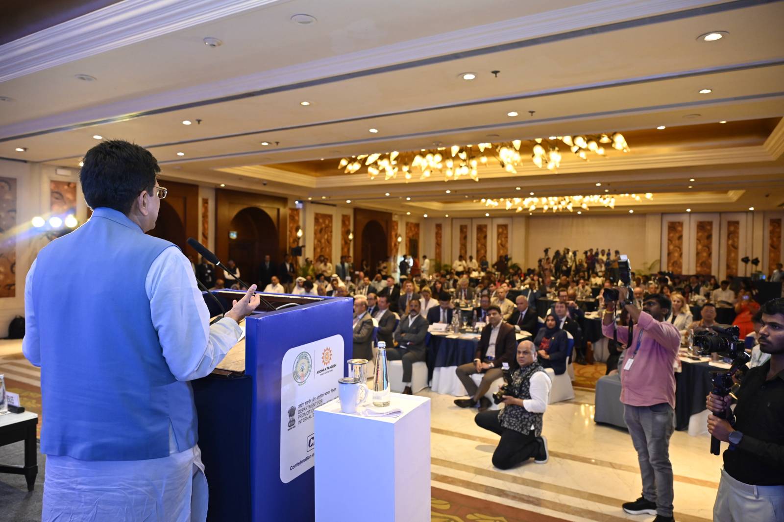 Piyush Goyal praises Chandrababu Naidu Is His Elder Brother, Architect of Reforms