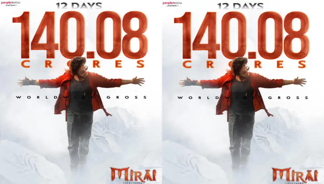 Mirai is inching towards the 150 crore mark
