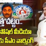 CM Chandrababu Warning To YCP Social Media