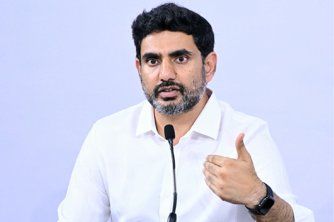 Lokesh says world-class state Library with Global standards To come up In Amaravati At A cost of Rs 150 crore