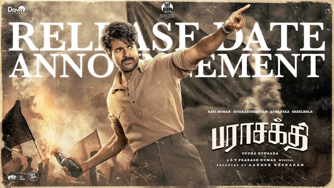 Parasakthi Joins 2026 Sankranti Race