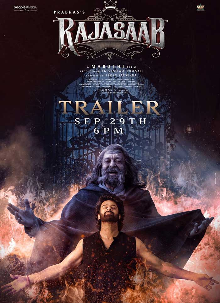 ‘The Raja Saab’ Trailer Buzz: Prabhas Fans Await September 29 Surprise