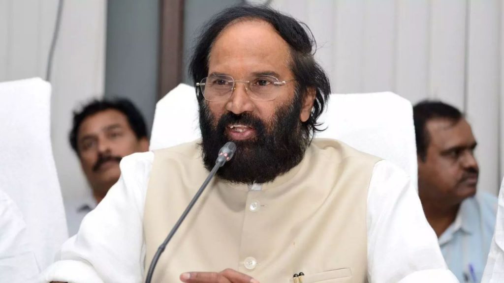 Minister Uttam Kumar Reddy says They will prevent Elevation of Almatti Dam Under Any circumstances