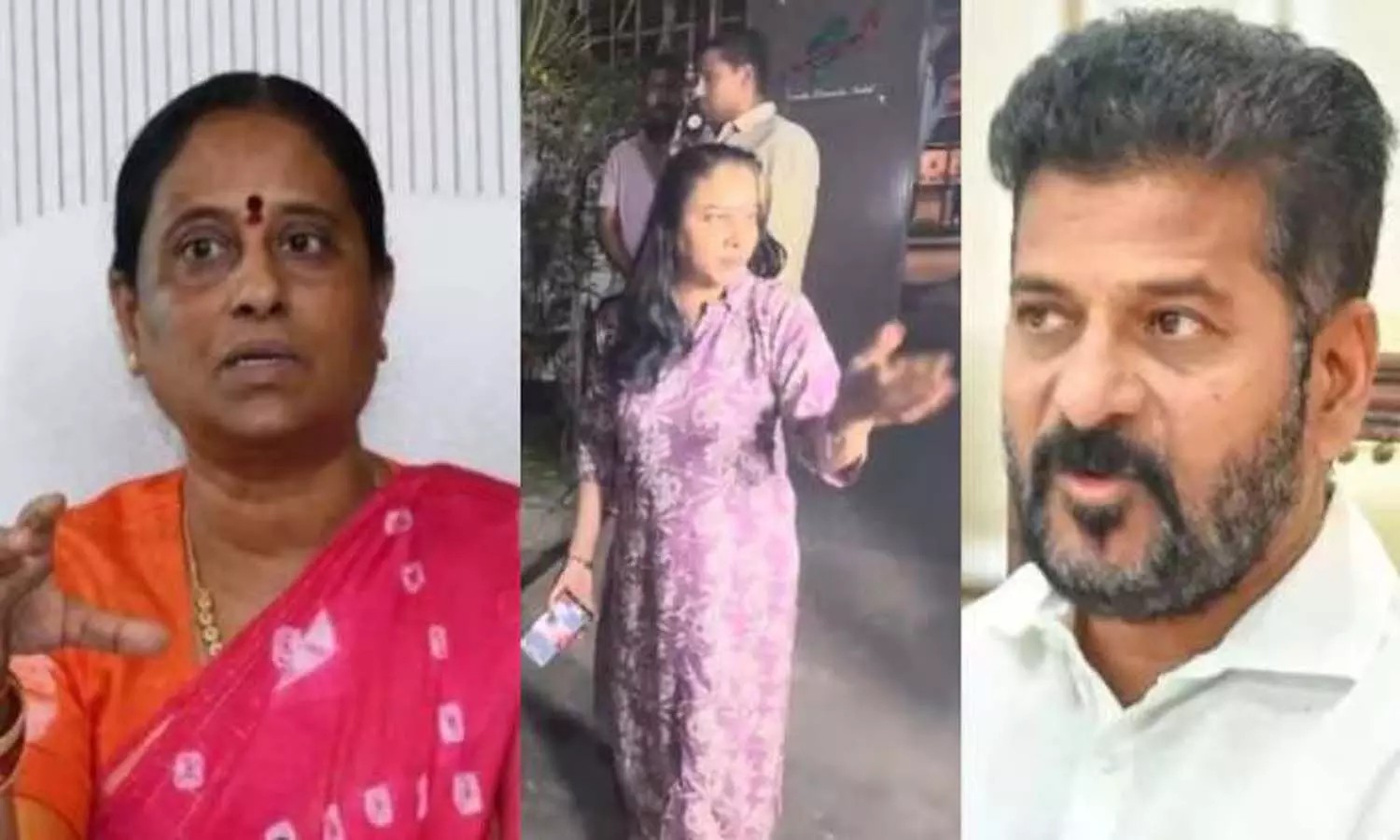 Konda Surekha’s daughter Sushmitha anger over police at their home, slams Reddys are targeting their family