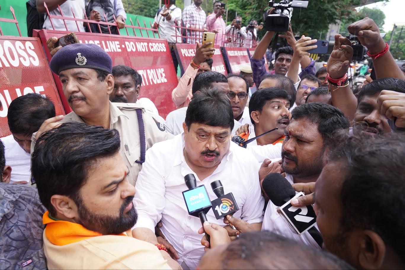 BJP chief Rao slams his arrest, describing it is not Revanth Reddy’s government, but of Revanthuddin!