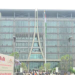 CM Chandrababu inaugurates CRDA headquarters building, says building Best Capital, Green Field Capital