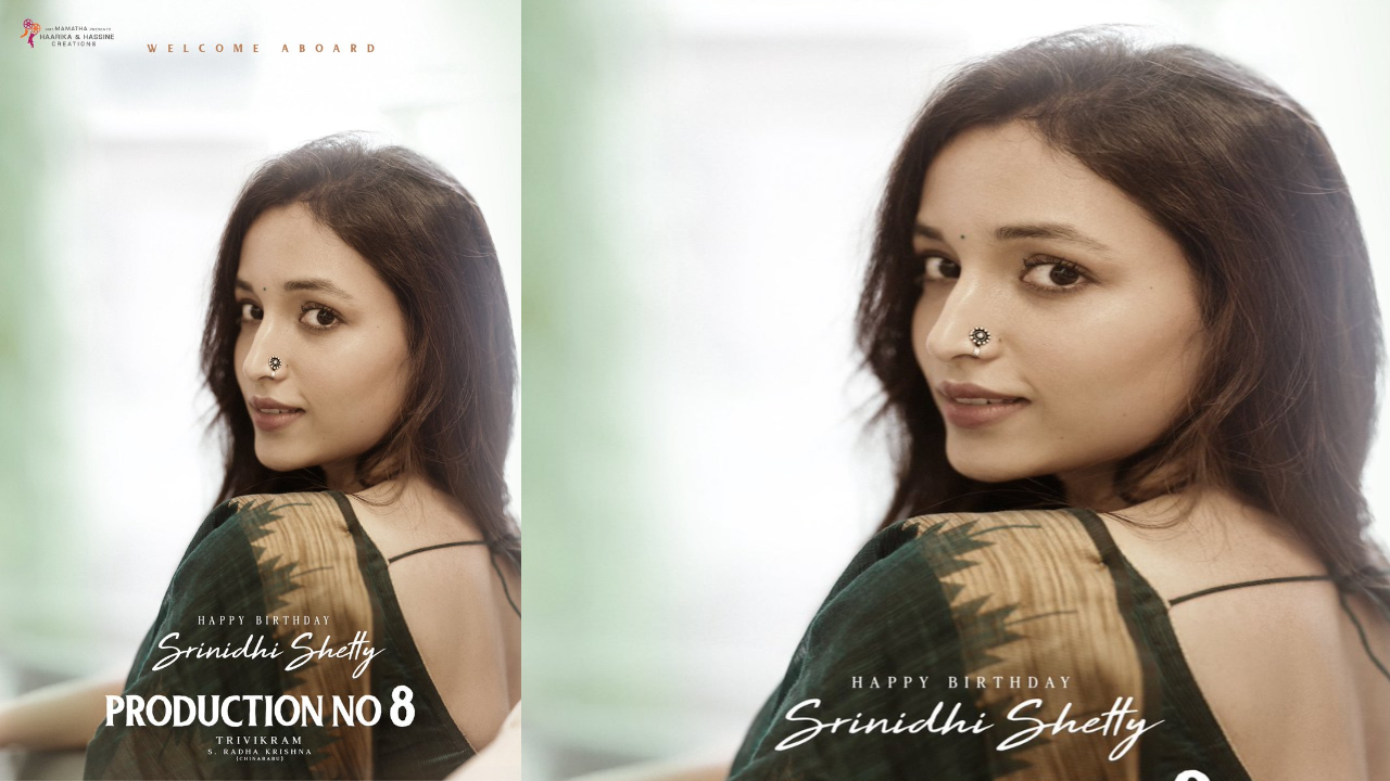 Srinidhi Shetty Set to Star Opposite Venkatesh in Trivikram’s Next Film