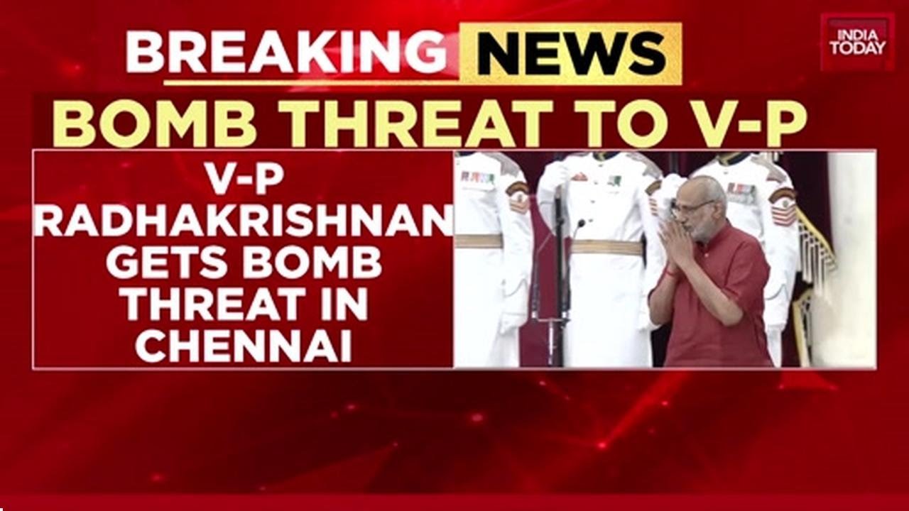 Hoax Bomb Threat Targets Vice President C.P. Radhakrishnan’s Chennai Home